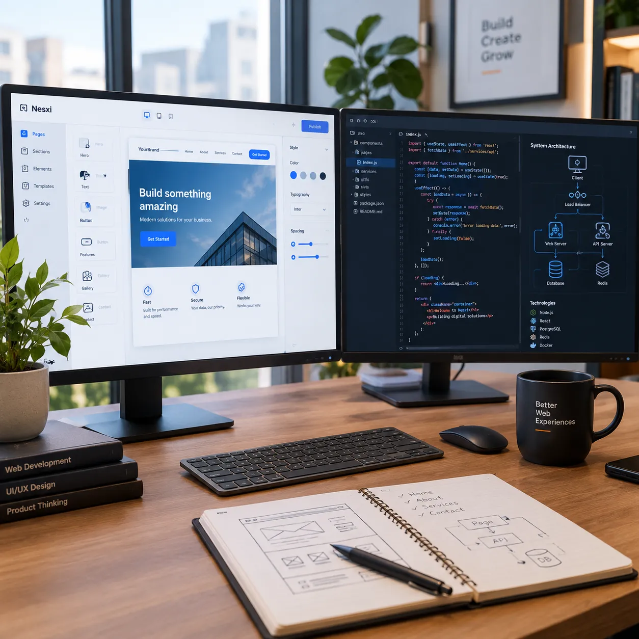 Website development process