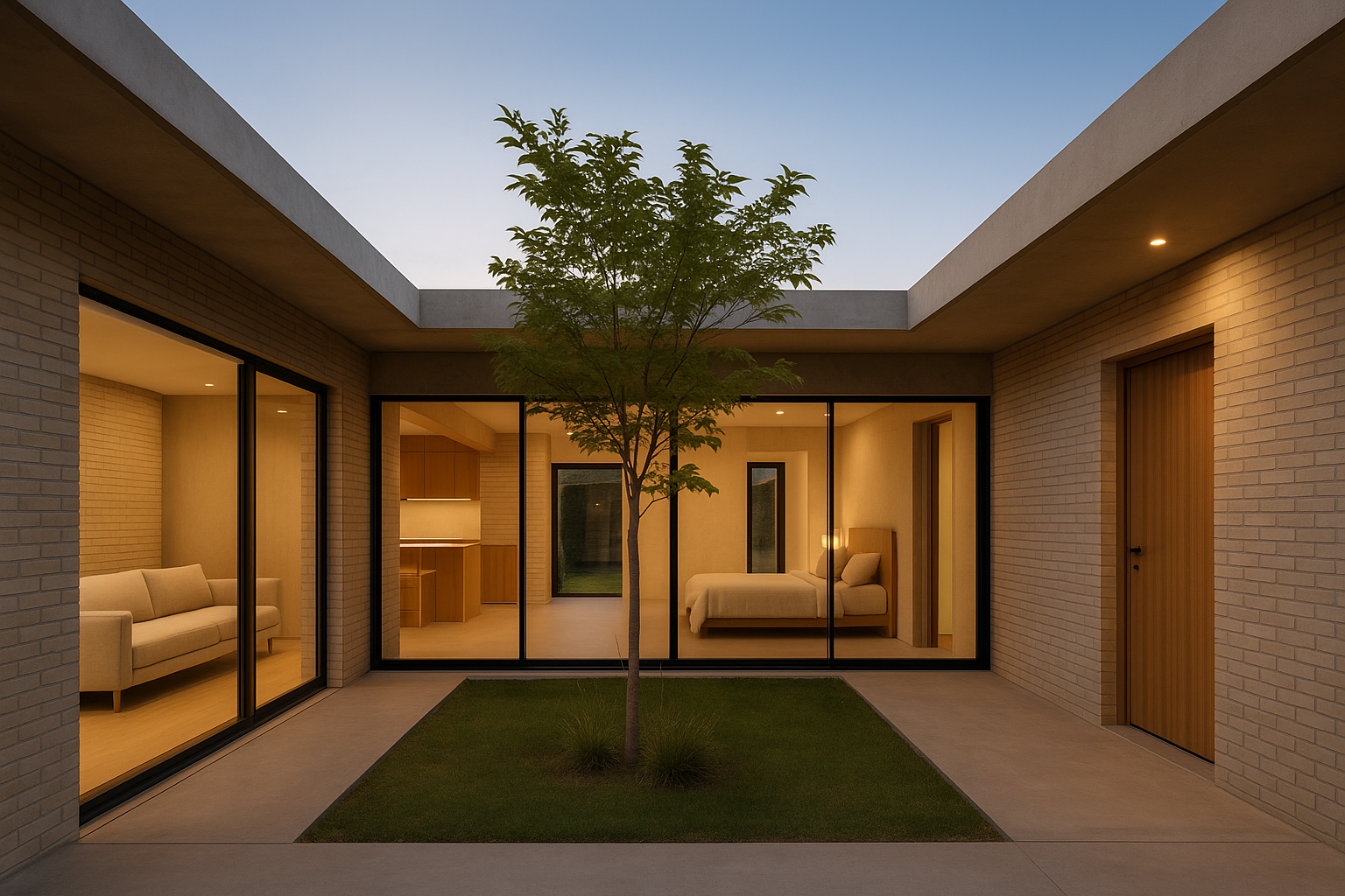 Patio House residential project